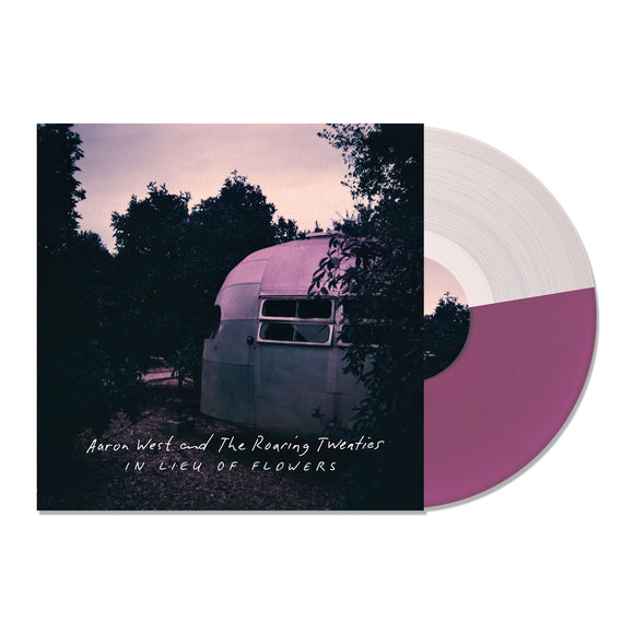 Aaron West and The Roaring Twenties - In Lieu of Flowers Purple & Clear Split LP